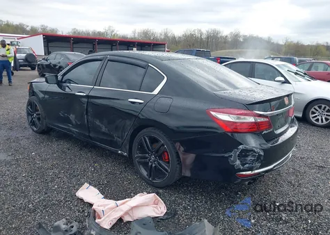 2017 Honda Accord Sport Se z USA, uszkodzony, nr VIN 1HGCR2F19HA296559